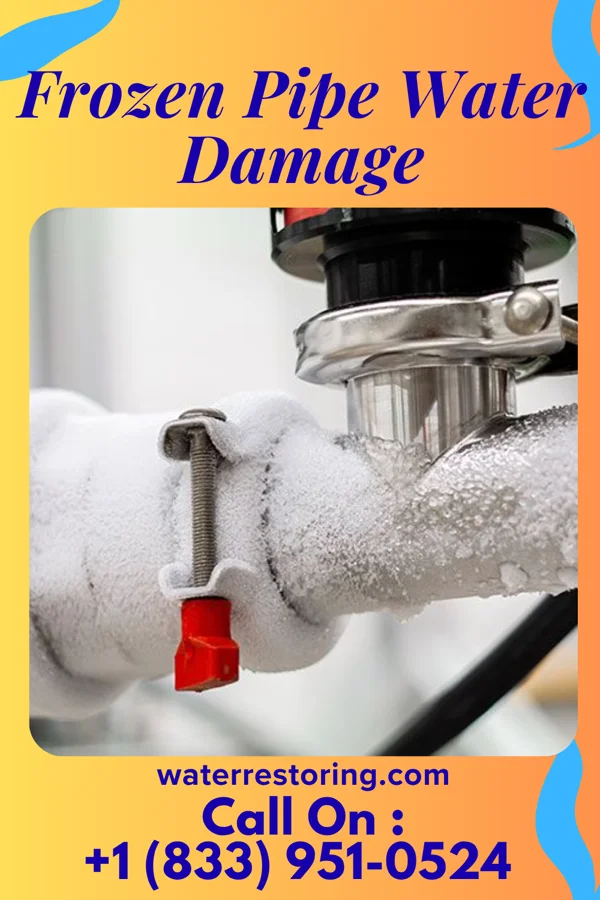 Frozen Pipe Water Damage in Radford, VA